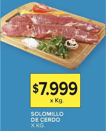 Carrefour Solomillo de cerdo oferta