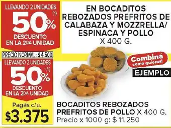 Carrefour Bocaditos rebozados prefritos de pollo oferta