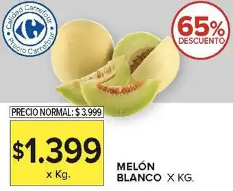 Carrefour Melón blanco oferta