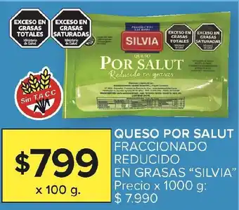 Carrefour Silvia queso por salut oferta