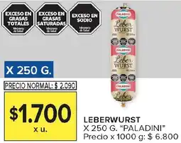 Carrefour Paladini leberwurst oferta