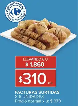 Carrefour Facturas surtidas oferta