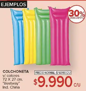 Carrefour Bestway colchoneta oferta