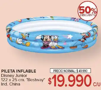 Carrefour Bestway pileta inflable disney junior oferta