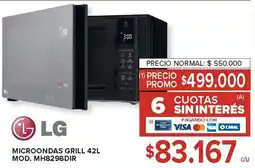 Carrefour Lg microondas grill oferta