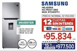 Carrefour Samsung heladera oferta