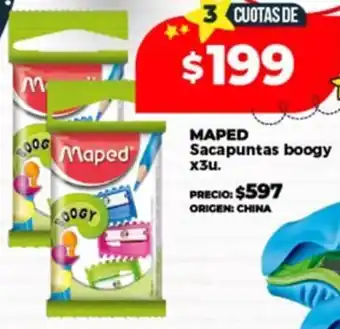 Supermayorista Vital Maped sacapuntas boogy oferta