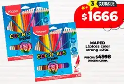 Supermayorista Vital Maped lápices color strong oferta