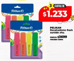 Supermayorista Vital Pelikan resaltadores flash surtido oferta