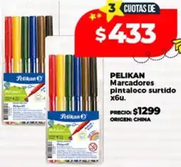 Supermayorista Vital Pelikan marcadores pintaloco surtido oferta