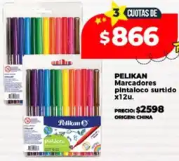 Supermayorista Vital Pelikan marcadores pintaloco surtido oferta