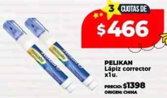 Supermayorista Vital Pelikan lápiz corrector oferta