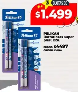 Supermayorista Vital Pelikan borratintas super pirat oferta