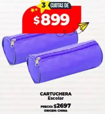 Supermayorista Vital Cartuchera escolar oferta