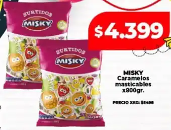 Supermayorista Vital Misky caramelos masticables oferta