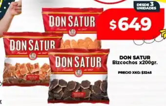 Supermayorista Vital Don satur bizcochos oferta