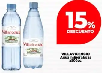 Supermayorista Vital Villavicencio agua mineral/gas oferta