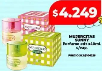 Supermayorista Vital Mujercitas sunny perfume edt oferta