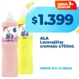 Supermayorista Vital Ala lavavajillas cremoso oferta