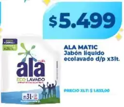 Supermayorista Vital Ala matic jabón liquido ecolavado d/p oferta