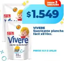 Supermayorista Vital Vivere suavizante plancha fácil oferta