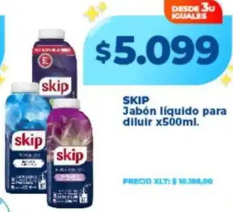 Supermayorista Vital Skip jabón líquido para diluir oferta