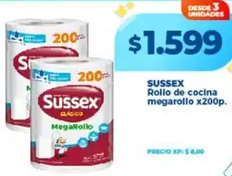 Supermayorista Vital Sussex rollo de cocina megarollo oferta