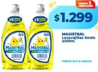 Supermayorista Vital Magistral lavavajillas limón oferta