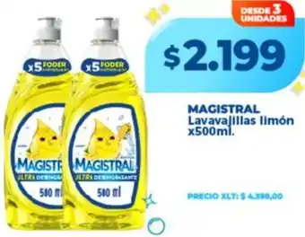 Supermayorista Vital Magistral lavavajillas limón oferta