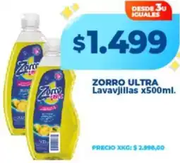 Supermayorista Vital Zorro ultra lavavjillas oferta