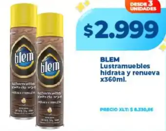 Supermayorista Vital Blem lustramuebles hidrata y renueva oferta