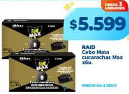 Supermayorista Vital Raid cebo mata cucarachas max хби. oferta