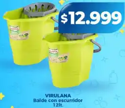 Supermayorista Vital VIRULANA Balde con escurridor oferta