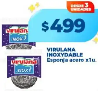 Supermayorista Vital Virulana inoxydable esponja acero oferta