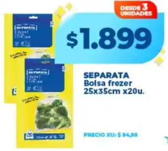 Supermayorista Vital Separata bolsa frezer oferta