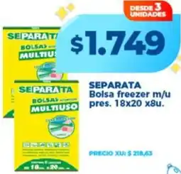 Supermayorista Vital Separata bolsa freezer m/u pres oferta