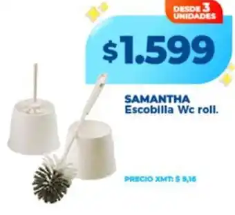 Supermayorista Vital Samantha escobilla wc roll. oferta