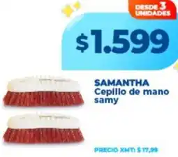 Supermayorista Vital Samantha cepillo de mano samy oferta