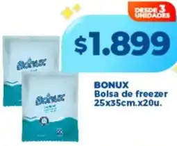 Supermayorista Vital Bonux bolsa de freezer oferta