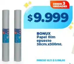 Supermayorista Vital Bonux papel film epuesto oferta