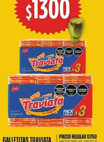 Supermercados Vea Traviata galletitas oferta