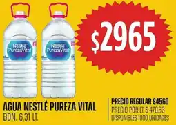 Supermercados Vea Agua nestlé pureza vital bdn. oferta