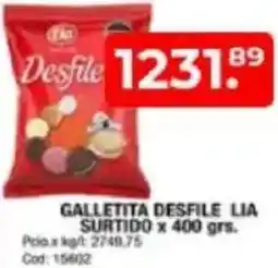 Maxiconsumo Galletita desfile lia surtido oferta