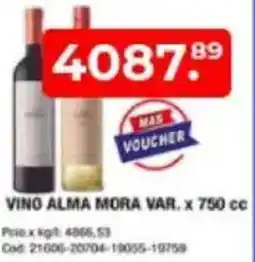 Maxiconsumo Vino alma mora var. oferta