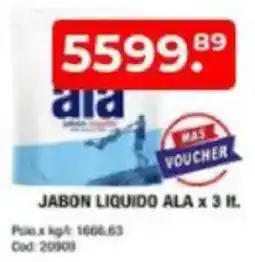 Maxiconsumo Ala jabon liquido oferta