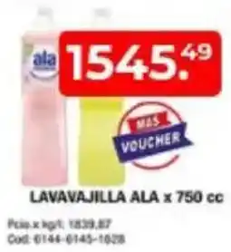 Maxiconsumo Ala lavavajilla oferta