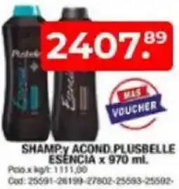 Maxiconsumo Esencia shampy acond.plusbelle oferta