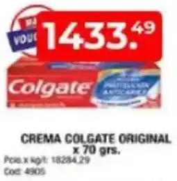 Maxiconsumo Colgate original crema oferta