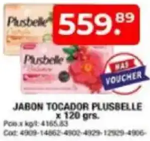 Maxiconsumo Jabon tocador plusbelle oferta