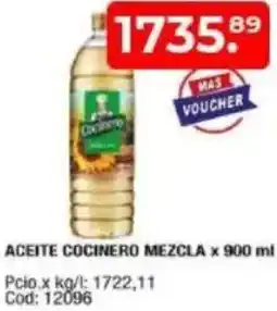 Maxiconsumo Mezcla aceite cocinero oferta